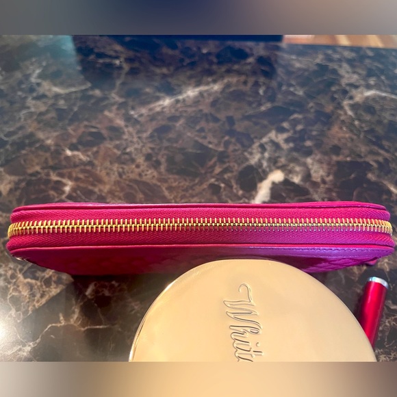 Prada quilted Tessuto Zip-around Leather trim& interior Wallet Excellent Cond - Picture 10 of 16